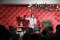 Poetry Slam *Sprachlos*, in der Treppenhaus-Lounge des CVJM